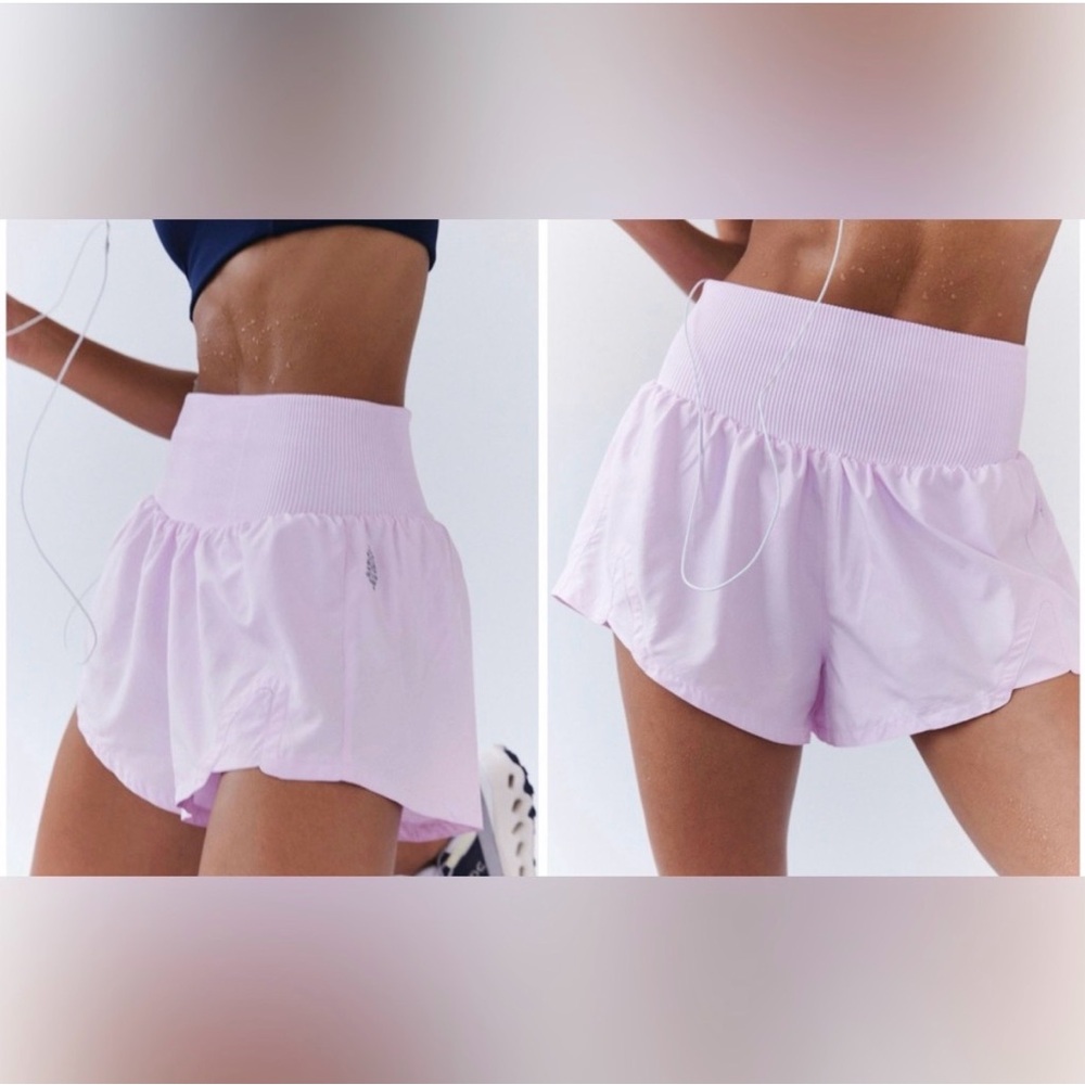 FP Movement by Free People Light Pink Carpe Diem Shorts